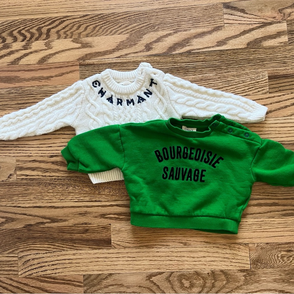 Green Kids Sweatshirt